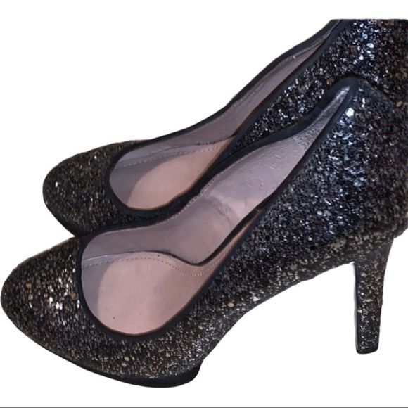 Vince Camuto Women Silver Glitter Heel Size 8B - Picture 4 of 8